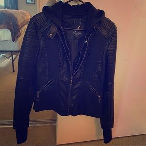 Coalition LA Moto Jacket Vegan Leather
